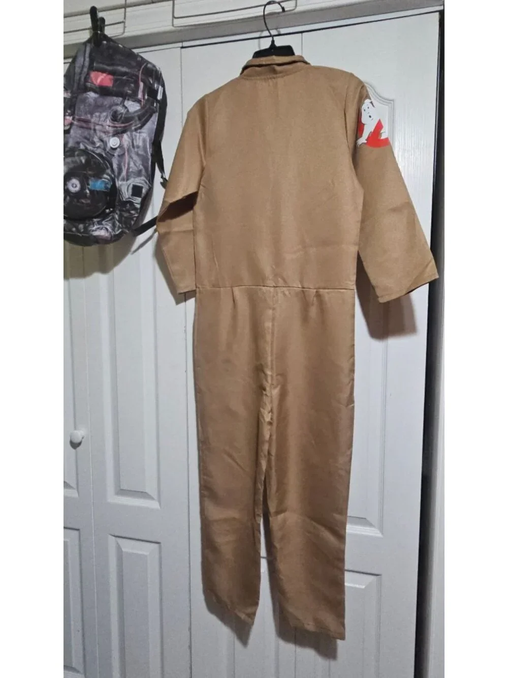 Ghostbusters Stantz Costume Kids 10-12 Inflatable Proton Pack Halloween Damaged